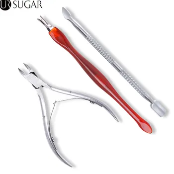 

Nail Art Tool Nail Cuticle Pusher Dual-ended Dead Skin Remover Pedicure Stainless Steel Nail Care Nail Art Tool Kits