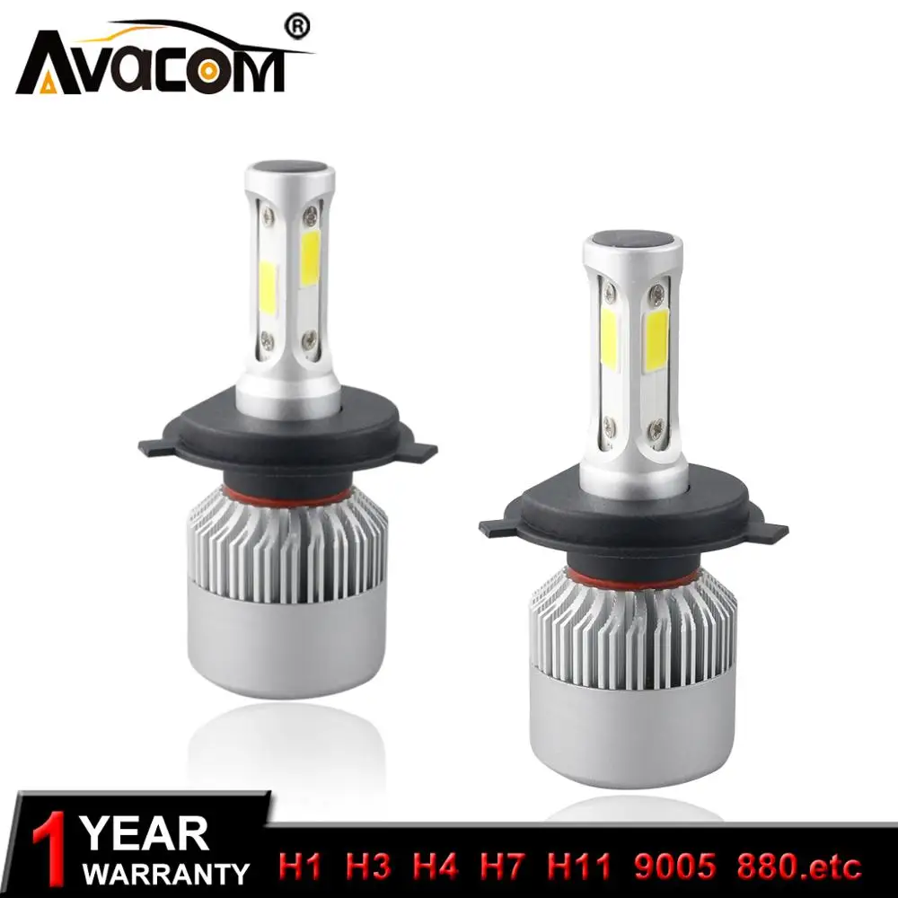Лампы для автомобильных фар Avacom H7 led h4 интерфейс H1 H3 880881 H27 9012 H11 H8 H99005 HB3 H10 9006 HB4 HIR2