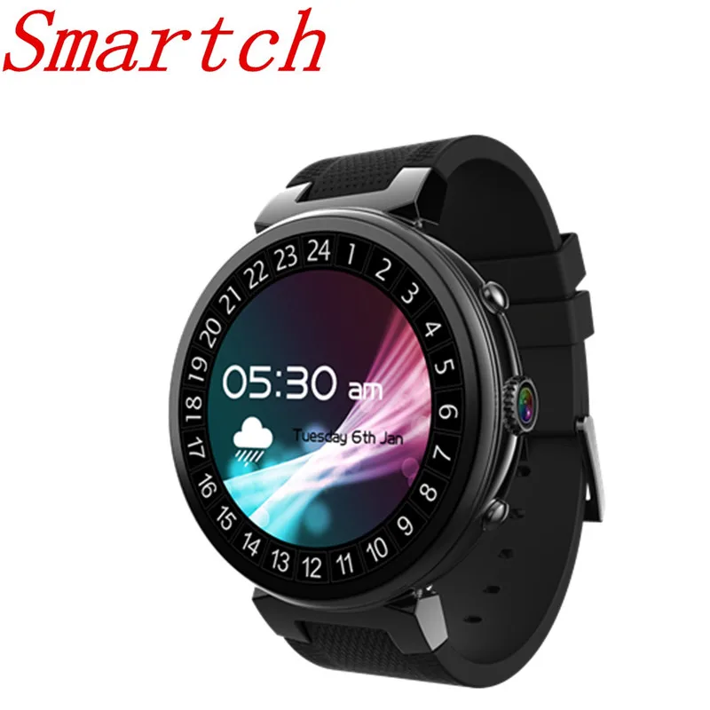 Smartch I6 Smart Watch Android 5.1 MTK6580 Quad Core RAM 2GB+ROM16GB Smartwatch Support 3G GPS WIFI Google play camera
