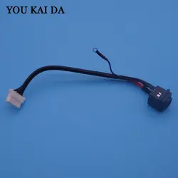 Новый DC мощность Jack с кабелем для sony Vaio VPCEH VPC-EH VPCEH1AFX/B Jack гнездо питания 4 кабели