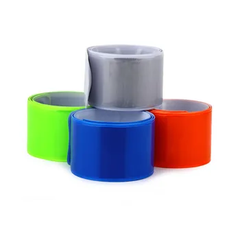 

22CM/ 30CM /40CM Reflective Wristband Slap Palm Bracelet Wrapped Armband Sports Warning Bar To Ensure Riding Safety