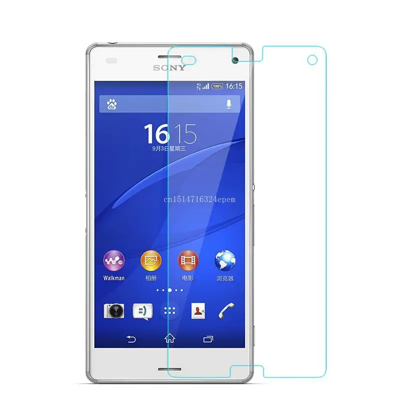 2 шт./лот с уровнем твердости 9H 0,3 мм 2.5D закаленное Стекло для Sony Xperia Z3 Compact Z1 Z2 Z4 Z5 премиум-класса с защитой от взрыва Экран протектор