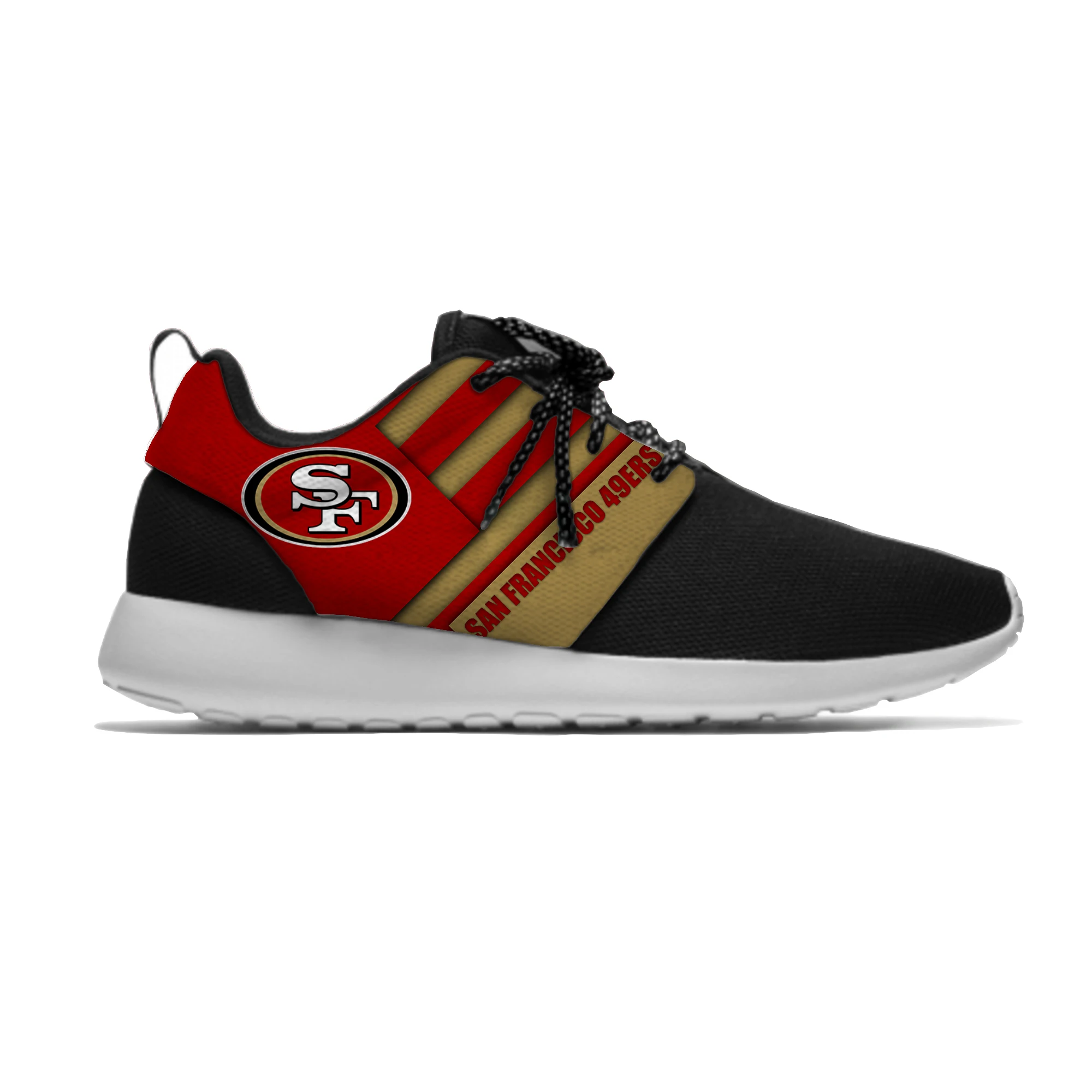 

Breathable Leisure Men/Women Running Mesh 49ers Sport Shoes Football Team San Francisco Fans Sneakers Lightweight Casual