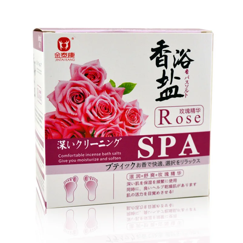 Порошок для ванны Jintaikang rose ног соль удобные соли с благовониями увлажнения и