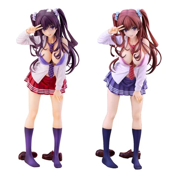 

25cm HIRO Comic Aun skytube 2 color Misaki Kurehito Sexy girls Action Figure japanese Anime PVC adult Action Figures toy Anime