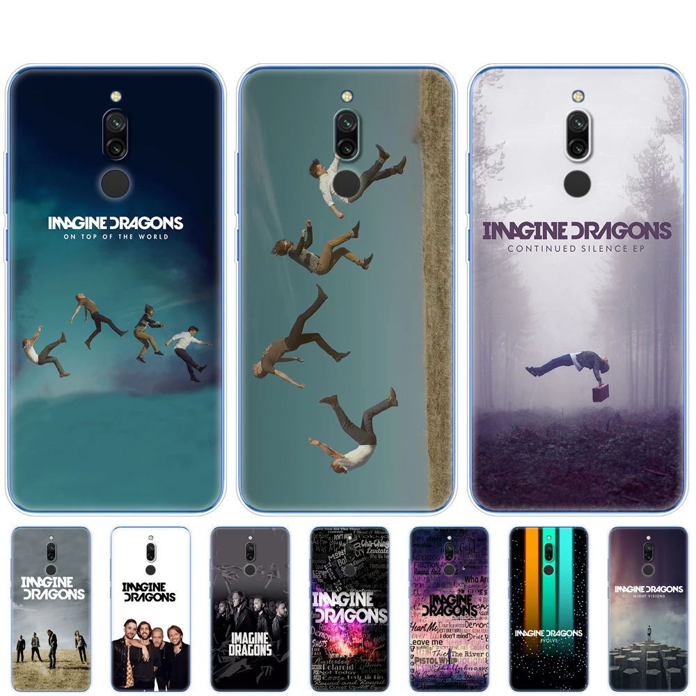 Custodia Per Redmi 8A 8 Custodia Redmi Note 8 9 Pro 8T 9S Custodia Per Xiaomi Mi Note 10 Pro 9 Lite Poco F2 Pro Imagine Dragons Night Music