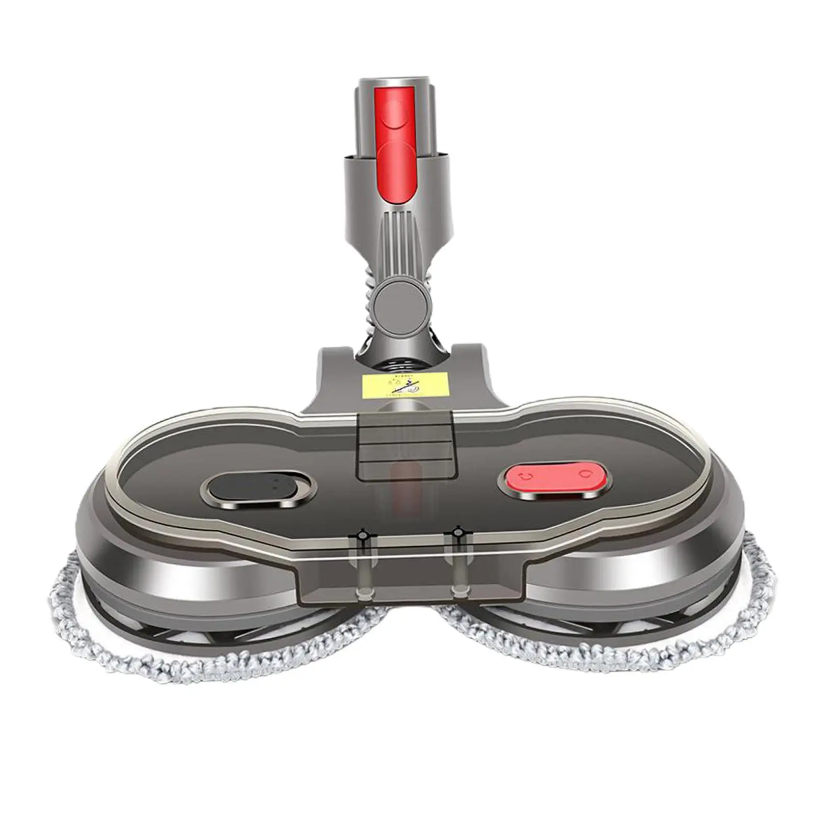 Mop Headสำหรับเครื่องดูดฝุ่นDyson V7, V8, V10, V11,สีเทา 335x292x65MM