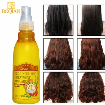 

BOQIAN Ginger Supple Hair Spray Repair Damaged Dry Frizz Hair No-wash Moisturizing Hair Conditioner Hair Care Product