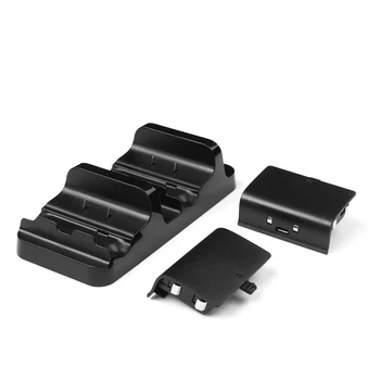 

Universal Dual Charging Dock Controller Charger + 2pcs Rechargeable Batteries for XB.OXs ONE Rechargeable Battery Stander