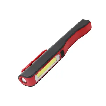 

Portable USB Rechargeable COB Work Light with Magnet Pen LED Work Torch Repairing Emergency Flashlight Work Lamp