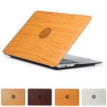 Чехол для ноутбука с текстурой древесины для Apple MacBook Pro 16 дюймов, защитный чехол для ноутбука, устойчивый к царапинам, чехол для MacBook Pro 16