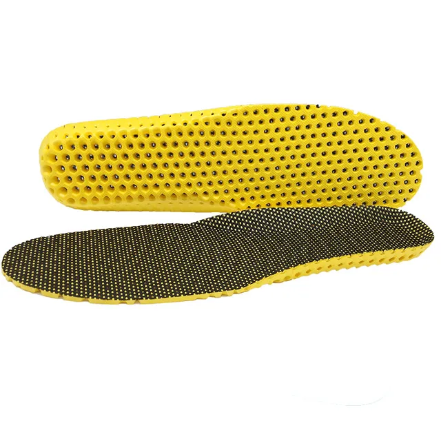 Mesh Breathable Stretch Deodorant Running Cushion Insoles For Feet  Man Women Insoles For Shoes Sole Orthopedic Pad Memory Foam Black
