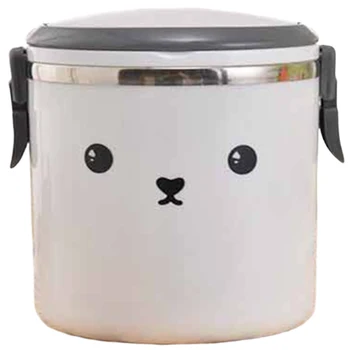 

Cute Cartoon Stainless Steel Lunch Box Bento for Kids Infants Vacuum Insulated Food Container Jar Lunchbox Soup Mug