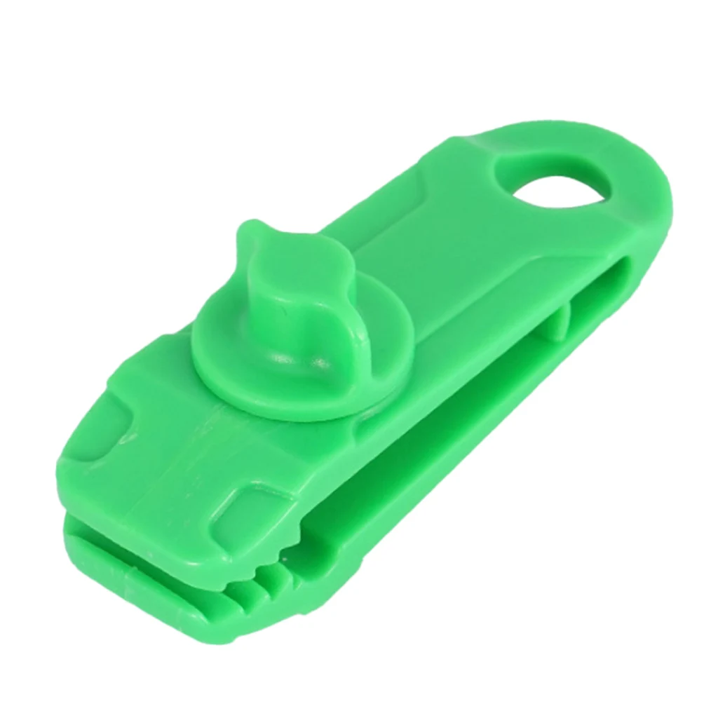 Heavy Duty Camping Tarp Clips Tent Awning Clamps Guyline Fastener Durable Lightweight Portable Outdoor Camping Accessories