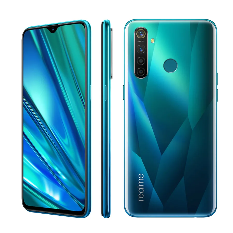 Оригинальный EU версия REALME 5 pro мобильный телефон 6 3 &quot4/8 GB Оперативная память 128 Гб