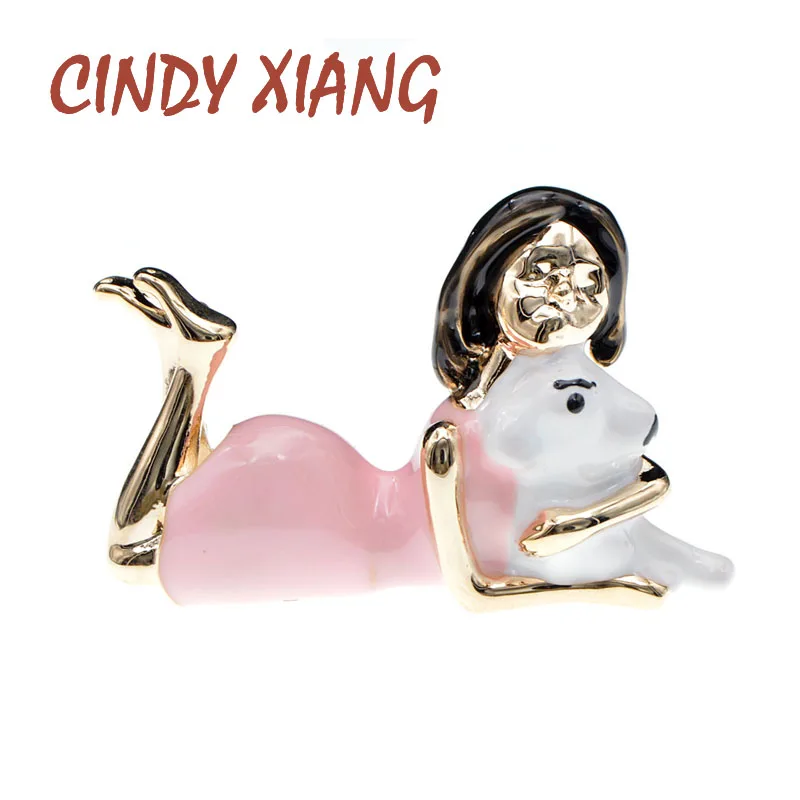 CINDY XIANG Стразы маленькая Автомобильная булавка броши для женщин Креативный