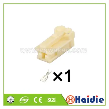 

Free shipping 5sets 1pin auto electric housing plug plastic wiring cable unsealed connector 7283-1210