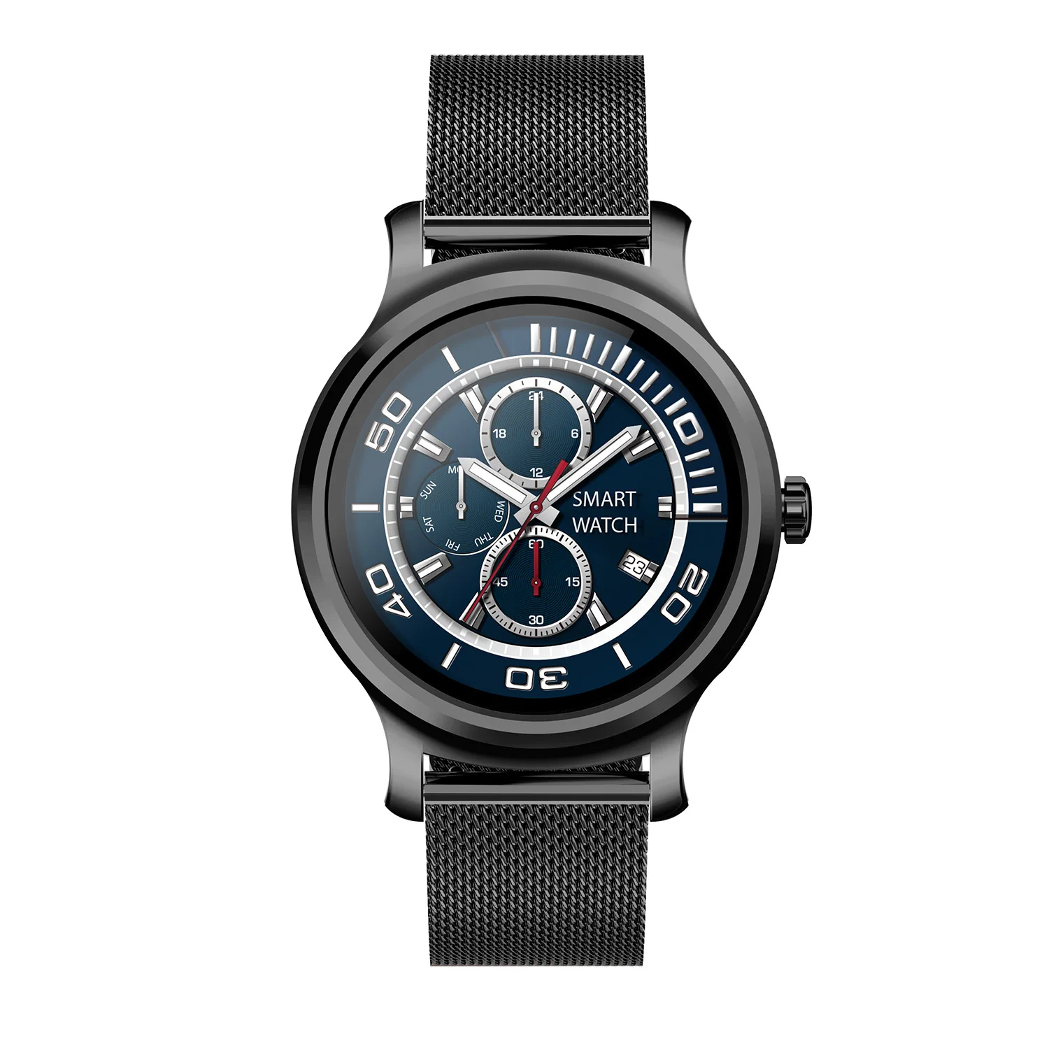 Умные часы SMA-R2 с круглым сенсорным экраном водонепроницаемые шагомером