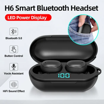 

Headphones Bluetooth wireless earphones TWS Headset Button Control Mini Waterproof Stereo Sound Wireless Earbuds LED Display