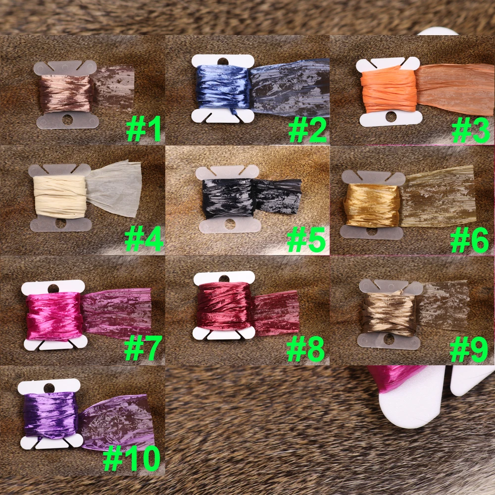 Scud back Shell back Wing case Fly Tying SWISS STRAW