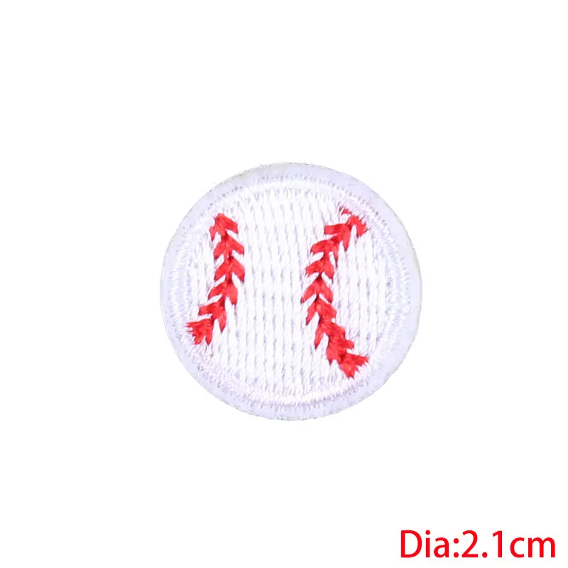 Prajna DIY Bandage Embroidered Patches For Clothing Sport Ball Patch Iron On Stickers Cute Patch Kiss Lip Badge Applique Decor F - Color: 4308