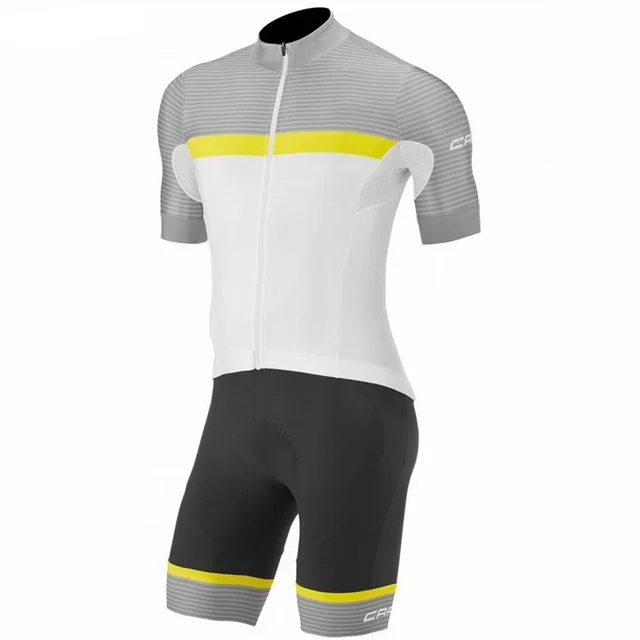 Капо команда короткий рукав качество Ropa Ciclismo Джерси/Летняя дышащая велосипедная одежда/MTB красочные комплекты одежды - Цвет: 2