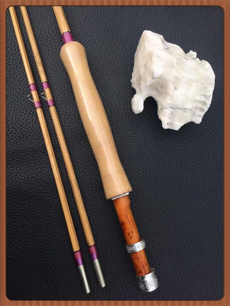 

ZHUSRODS Traditional split bamboo fly rod 8'0" 6wt