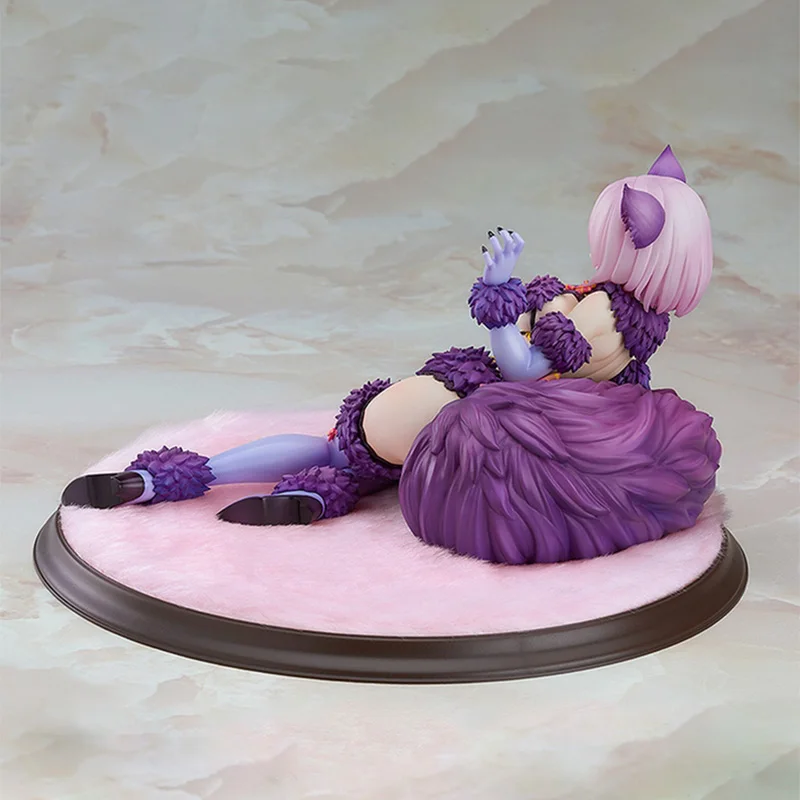 12 см Mash Kyrielight Cat Girl Fate Grand Order Shielder Beast экшн фигура аниме модель игрушки сексуальная девушка коллекция фигурок