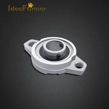 

2Pcs Lead Screw KFL08 KFL000 KFL001 KFL002 Bearing Shaft Support Spherical Roller Zinc Alloy Mounted Bearings Pillow Block House