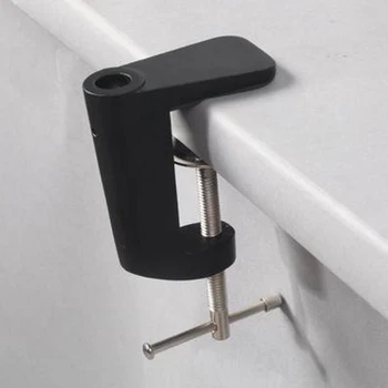 

Desk Mount Professional Universal Fit Stable Easy Apply Mic Stand Aluminum Alloy Cantilever Bracket Clamp Durable Clip Non Slip