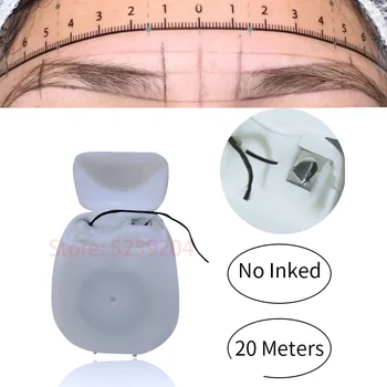 

Microblading brow Mapping string 20m pre-ink string Make Up Dyeing Liner Thread for eyebow Semi Permanent Positioning Measuring