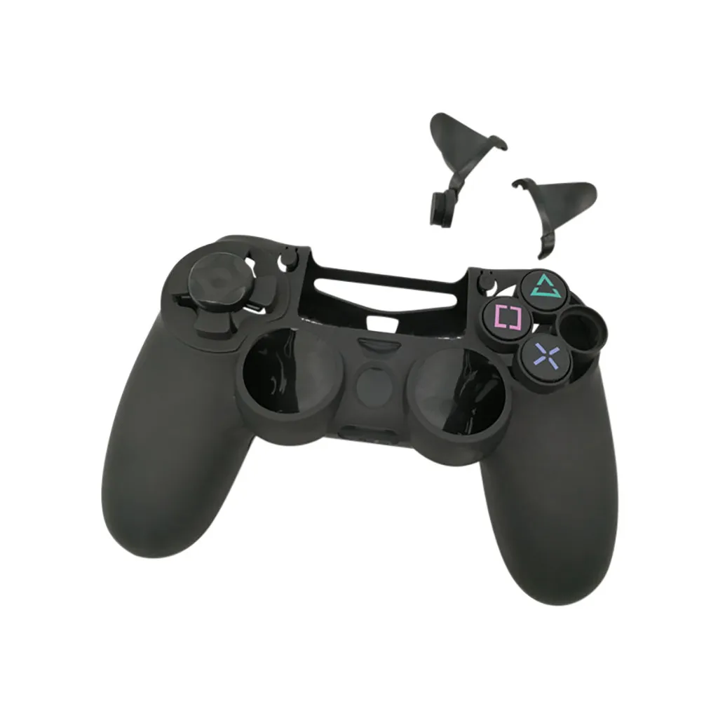 Для playstation 4 PS4 контроллер чехол Высокое качество инъекции защитный чехол кожный чехол для PS 4 контроллер кожи 1021#2