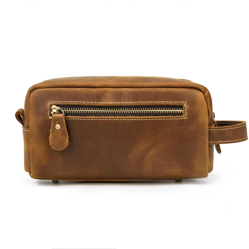 Leather Toiletry Bag | Rio™ Leather Toiletry Bag And Dopp Kit