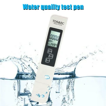

Newly Portable Digital PH Meter Tester Aquarium LCD Pen Monitor TDS EC Water Meter Tester VA88