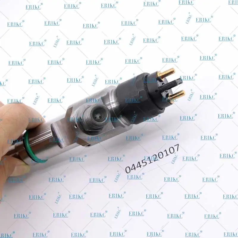 ERIKC 0445120107 оригинальная Форсунка Common Rail 0 445 120 107 части дизельного двигателя инжектор в сборе для Bosch Weichai