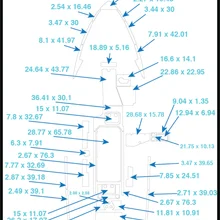 Malibu 25LSV коврик для кокпита лодка EVA Тиковый настил 1/" 6 мм