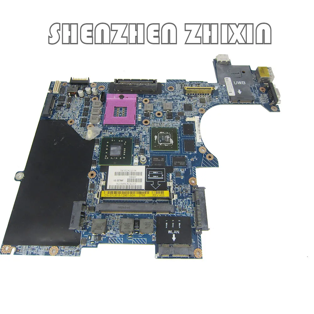 Для Dell E6500 Материнская плата ноутбука YU618 0YU618 cn-0YU618 LA-4051P 100% рабочих | Компьютеры и
