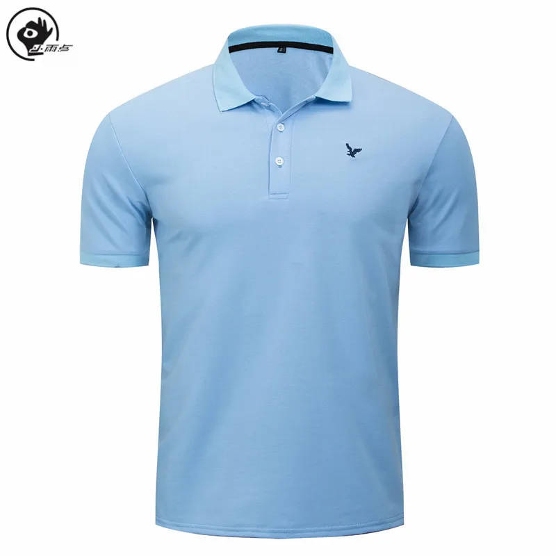 

Little Raindrop Men Polo Shirt Mens Cotton Polo Shirts Brand Summer Polos Tee Male British Style With Short Sleeve Slim Fit Top