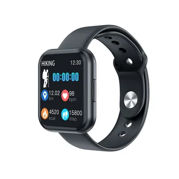 

T88 1.3 Inch Smart Bracelet Smart Watch Men Full Touch Screen Pedometer Step Counter Waterproof Heart Rate Monitor Bluetooth