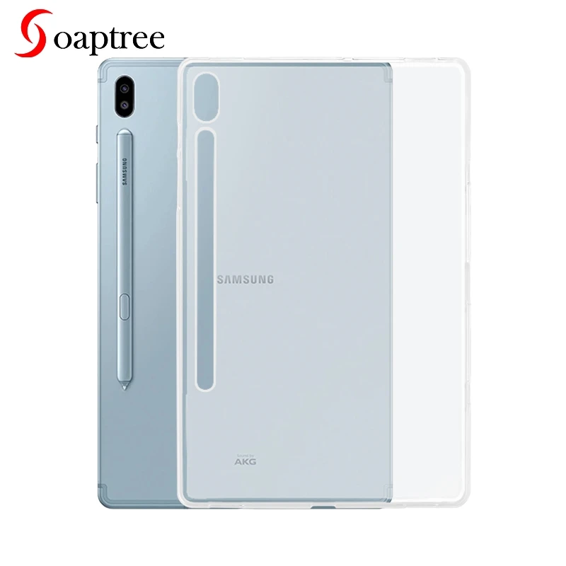 

Transparent Silicon Case For Samsung Galaxy Tab S6 Tablet Case For Samsung Table S6 SM-T860 SM-T865 Soft TPU Anti-knock Shell