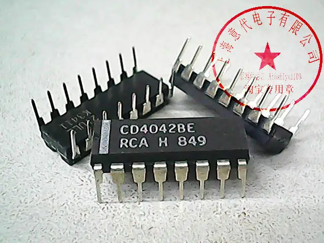 5 шт. CD4042BE DIP-16 | Электронные компоненты и принадлежности