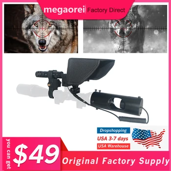 

Megaorei 850nm Infrared LED IR Night Vision Riflescope Hunting Scopes Optics Sight Hunting Camera Wildlife Night Vision goggles