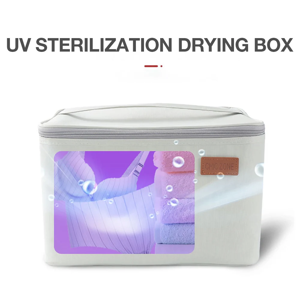 

Nail UV Sterilization Box Multifunction Disinfection Underwear Phone Makeup Sterilizer Jewelry Clean Portable UV Disinfection