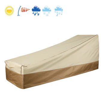 

Sun Lounger Chair Cover Anti-aging Waterproof Patio Outdoor Garden Windproof Sunbed Cover Sunscreen Oxford Fabric Durable Chair