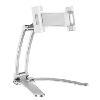 

Wall Desk Tablet Stand Kitchen Tablet Mount Aluminum Alloy Smartphones Holders Bracket