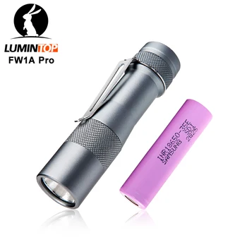 

Lumintop FW1A Pro Mini LED Flashlight CREE XHP 50.2 3500LM 220 Meters Torch 18650 Flashlight by 18650 Battery for Outdoor Sports