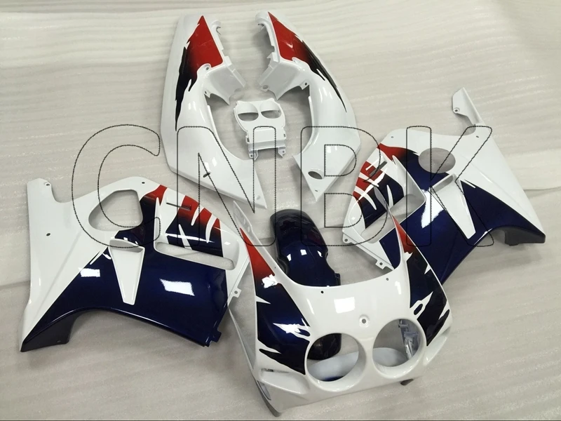 Для CBR 250 RR 88 наборы для тела CBR 250 RR 1988 черный белый мотоцикл обтекатель CBR250 RR 1988-1989 MC19 Пластиковые обтекатели