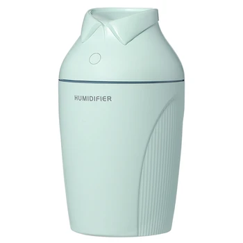 

Hot Portable USB Mini Air Humidifier Diffuser Humidifier 280Ml Large Capacity Quiet Humidifier Breathing Light Home Office Car G