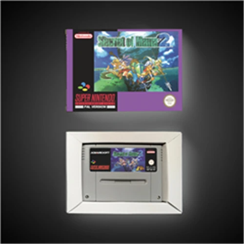 

Secret of Mana 2 - EUR Version RPG Game Card Battery Save With Retail Box