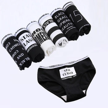 

6Pcs/lot Women Panties Lady Cotton Underwear Girls Breathable Seamless Briefs Women Cute Sexy Lingerie Intimates